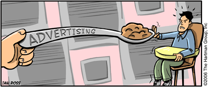 Force-fed Advertising