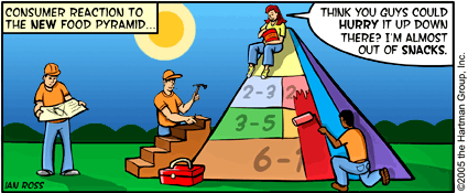Consumer Reaction to the New Food Pyramid