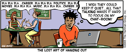 The Lost Art of Hanging Out